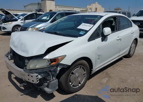 2012 Honda Civic Hf from USA, damaged, VIN 2HGFB2F60CH517117